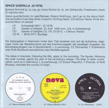 CD Missus Beastly: Space Guerilla