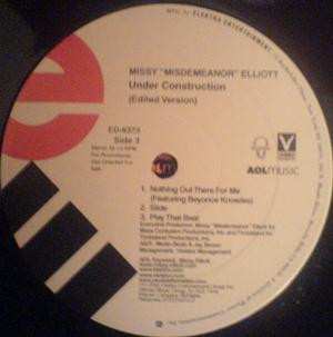 2LP Missy Elliott: Under Construction (Edited Version)