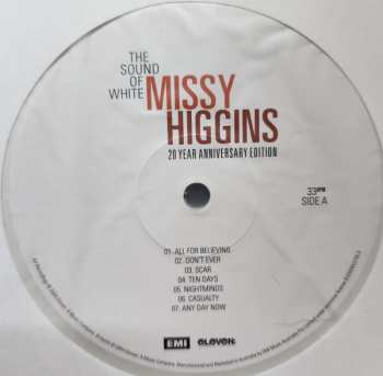 2LP Missy Higgins: The Sound Of White (20th Anniversary Edition) CLR | DLX