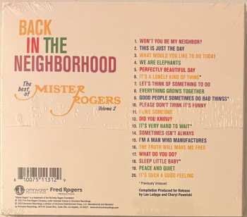 CD Mister Rogers: Back In The Neighborhood: The Best Of Mister Rogers, Volume 2