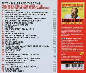 CD Mitch Miller And The Gang: Memories Sing Along With Mitch / Saturday Night Sing Along With Mitch