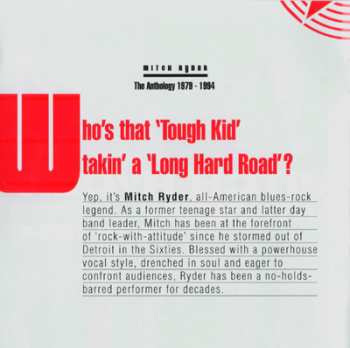 2CD Mitch Ryder: The Anthology 1979-1994