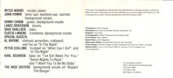 CD Mitch Woods And His Rocket 88's: Mr. Boogie's Back In Town