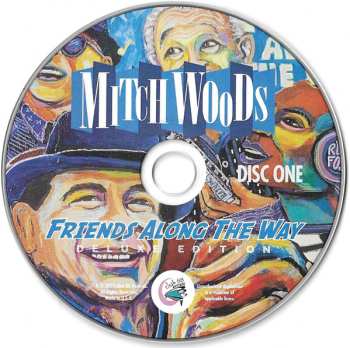 2CD Mitch Woods: Friends Along The Way - Double Deluxe Edition