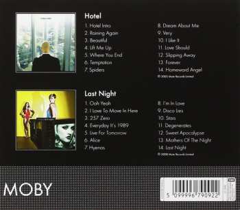 2CD/Doos Moby: Hotel / Last Night LTD