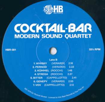 LP Modern Sound Quartet: Cocktail-Bar LTD