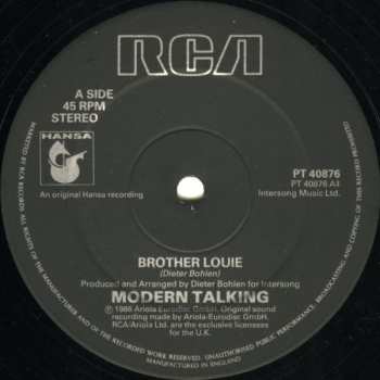 LP Modern Talking: Brother Louie (Extended Version)