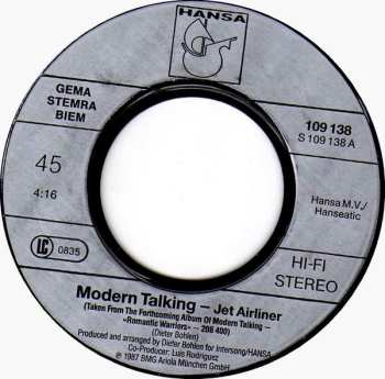 SP Modern Talking: Jet Airliner