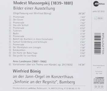 CD Modest Mussorgsky: Bilder Einer Ausstellung