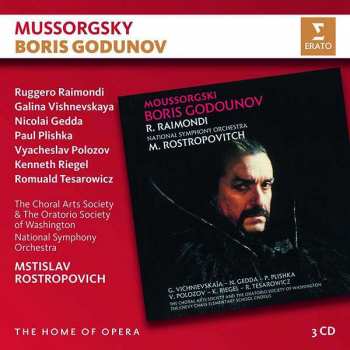 Album Mstislav Rostropovich: Boris Godounov