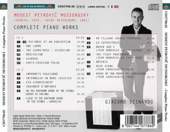 2CD Modest Mussorgsky: Complete Piano Works