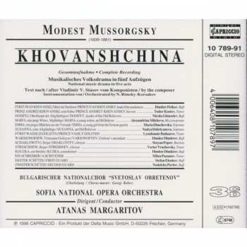 3CD نيسم جلال: Khovanshchina