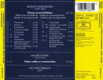 CD Maurice Ravel: Pictures At An Exhibition / Valses Nobles Et Sentimentales