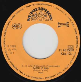 SP Modi: Pátek Je Náš / Hej Lípo Vlídná