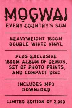 3LP/CD/Doos Mogwai: Every Country's Sun DLX | LTD | CLR