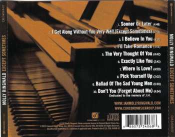 CD Molly Ringwald: Except Sometimes