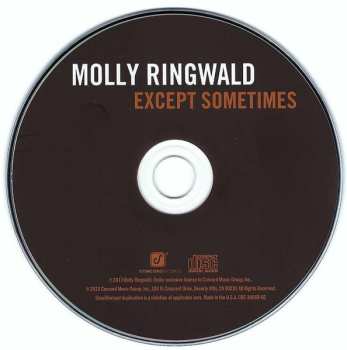 CD Molly Ringwald: Except Sometimes
