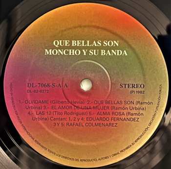 LP Moncho Y Su Banda: Que Bellas Son