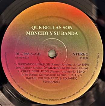 LP Moncho Y Su Banda: Que Bellas Son