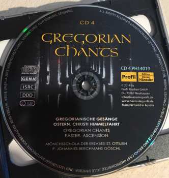 5CD P. Johannes Berchmans Göschl: Gregorian Chants - Gregorianische Gesänge Des Kirchenjahres