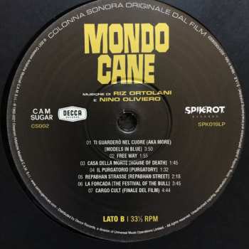2LP Riz Ortolani: Mondo Cane