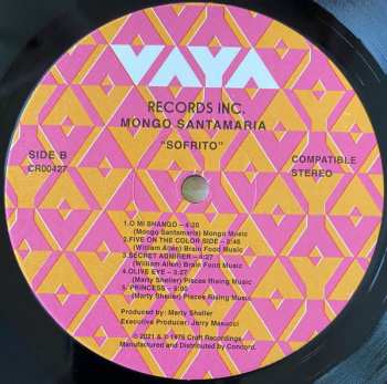 LP Mongo Santamaria: Sofrito