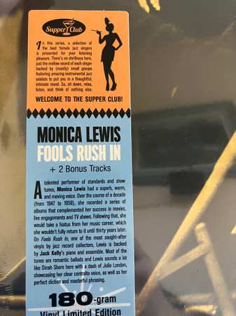LP Monica Lewis: Fools Rush In LTD | NUM