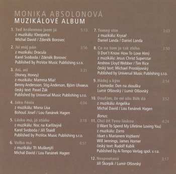CD Monika Absolonová: Muzikálové Album
