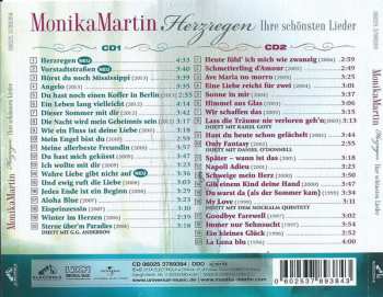 2CD Monika Martin: Herzregen - Ihre Schönsten Lieder