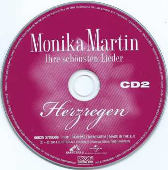 2CD Monika Martin: Herzregen - Ihre Schönsten Lieder