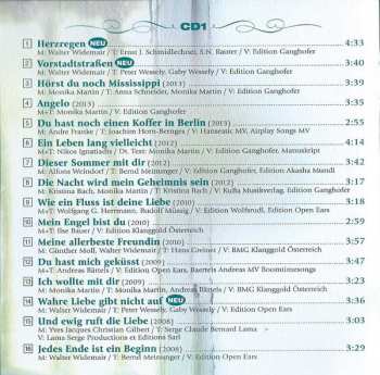 2CD Monika Martin: Herzregen - Ihre Schönsten Lieder