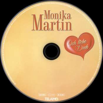 CD Monika Martin: Ich Liebe Dich