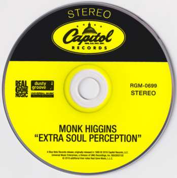 CD Monk Higgins: Extra Soul Perception
