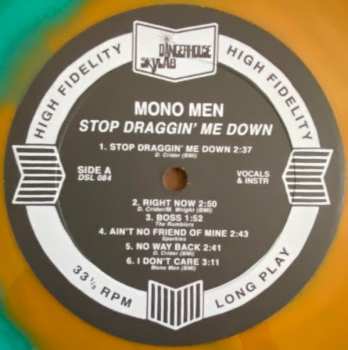 LP The Mono Men: Stop Draggin' Me Down CLR