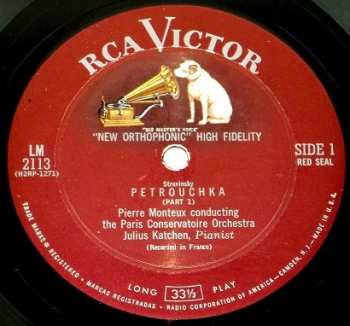 LP Igor Stravinsky: Petrouchka / Firebird Suite