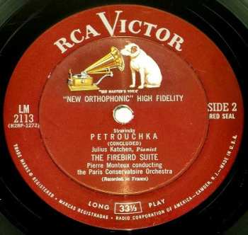 LP Igor Stravinsky: Petrouchka / Firebird Suite