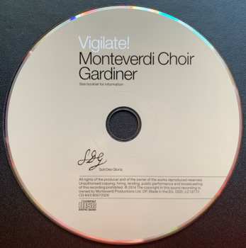 CD John Eliot Gardiner: Vigilate! (English Polyphony In Dangerous Times)