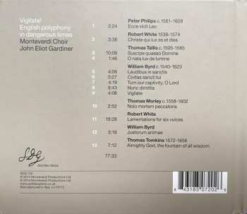 CD John Eliot Gardiner: Vigilate! (English Polyphony In Dangerous Times)