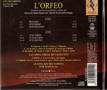 2SACD Claudio Monteverdi: L'Orfeo