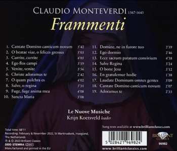CD Claudio Monteverdi: Frammenti