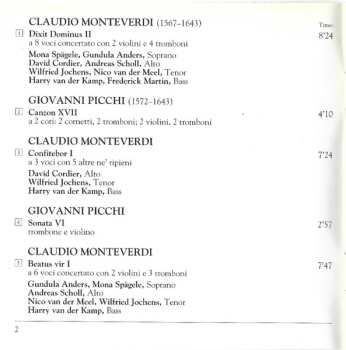 CD Claudio Monteverdi: Selva Morale E Spirituale / Canzoni Da Sonar