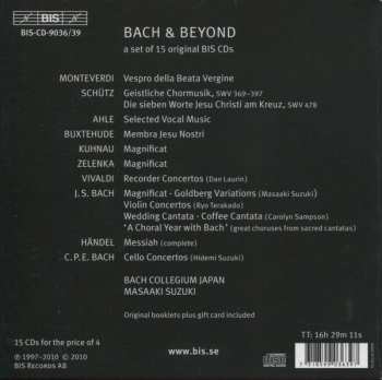 15CD/Doos Johann Sebastian Bach: Bach & Beyond LTD