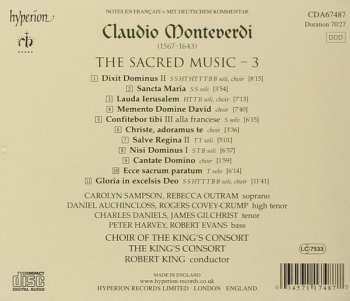 CD Claudio Monteverdi: The Sacred Music – 3