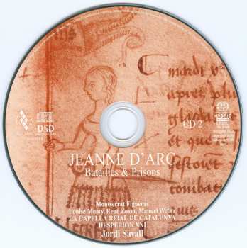 2SACD Jordi Savall: Jeanne D'Arc. Batailles & Prisons