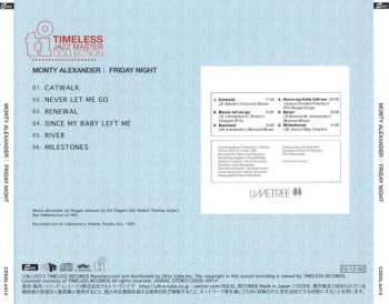 CD Monty Alexander: Friday Night LTD