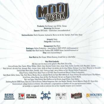 CD Mooi Wark: Wrieven, Pappen En Nat Hollen