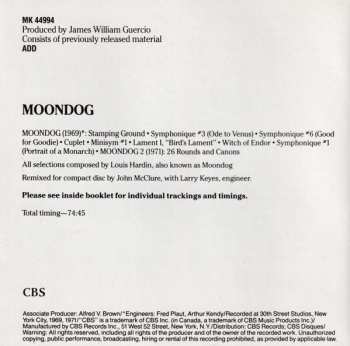 CD Moondog: Moondog