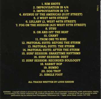 CD Moondog: The EP Collection