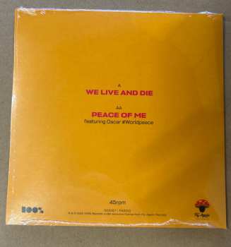 SP Morcheeba: We Live And Die / Peace Of Me CLR | LTD