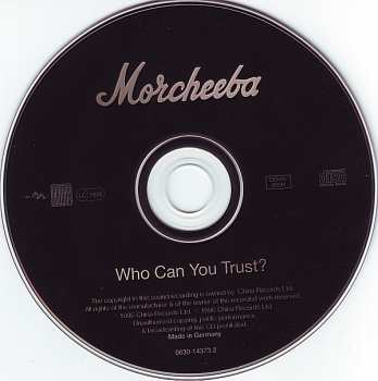 CD Morcheeba: Who Can You Trust?